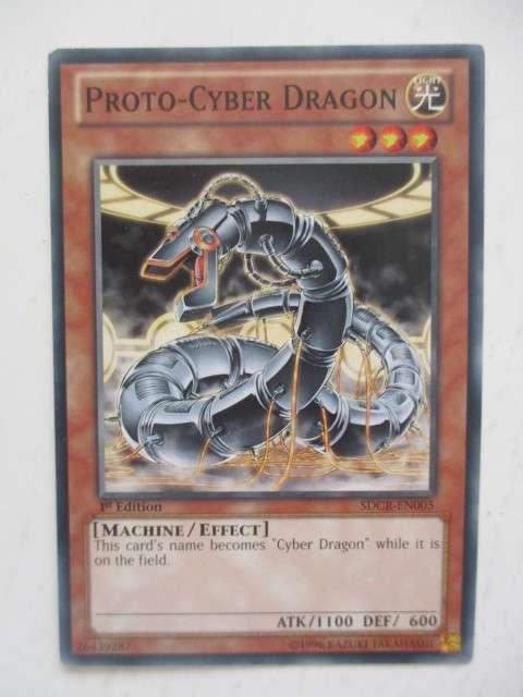 YU-GI-OH - FIRST EDITION 1996 - PROTO-CYBER DRAGON