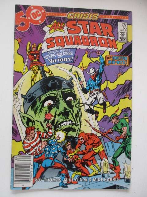 DC COMICS - ALL - STAR SQUADRON - NO. 56 - 1986  - GREAT CONDITION