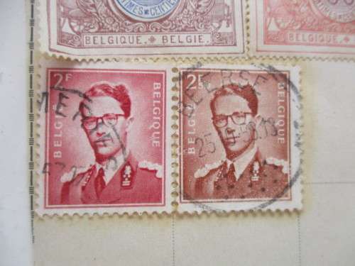 BELGIUM RAILWAY STAMPS UNUSED MOUNTED 1902