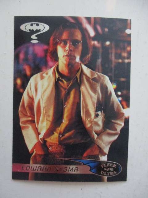 DC / MARVEL BATMAN CARD - EDWARD NYGMA
