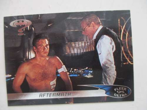 DC / MARVEL TRADING CARD - BATMAN FLEER ULTRA 95 AFTERMATH