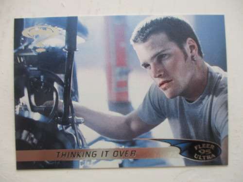 DC / MARVEL TRADING CARD - BATMAN FLEER ULTRA 95 - THINKING IT OVER