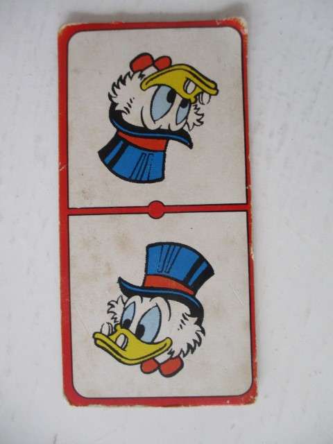 VINTAGE  DISNEY DOMINOES  FROM THE 1970`S MICKEY MOUSE