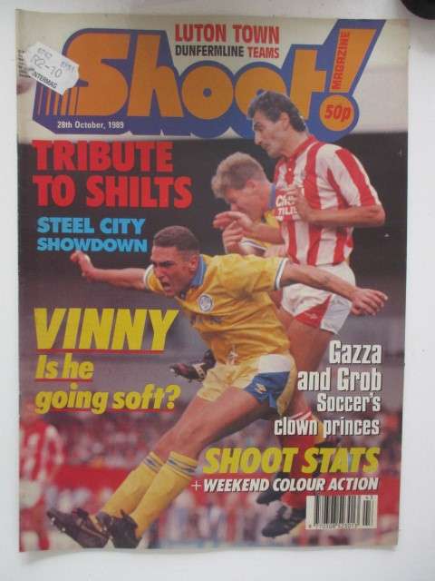 SHOOT SOCCER MAGAZINE - 1989