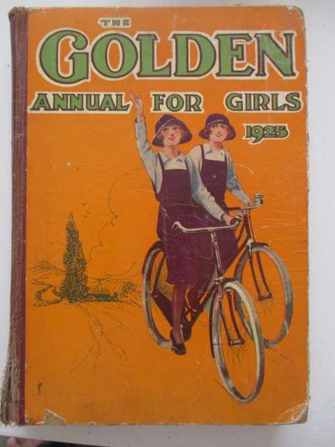 VINTAGE BOOK - THE GOLDEN ANNUAL FOR GIRLS 1925