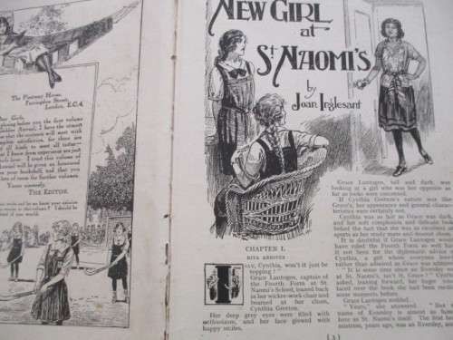 VINTAGE BOOK - THE GOLDEN ANNUAL FOR GIRLS 1925