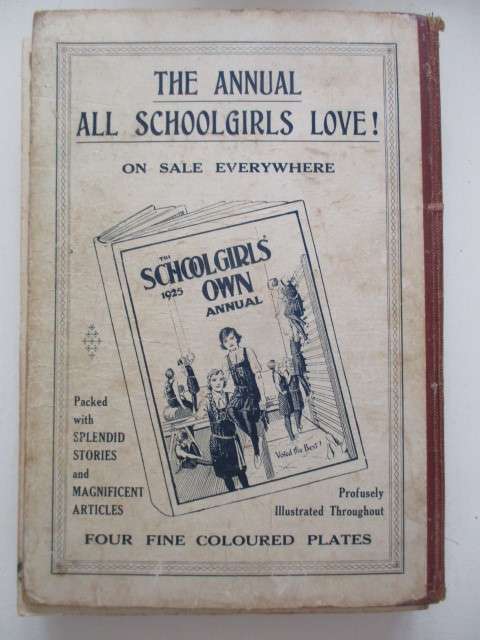 VINTAGE BOOK - THE GOLDEN ANNUAL FOR GIRLS 1925