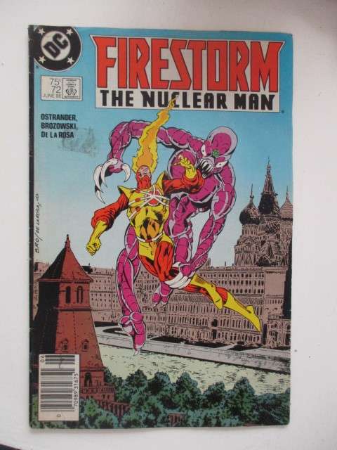 DC COMICS - FIRESTORM THE NUCLEAR MAN - NO. 72 - 1988
