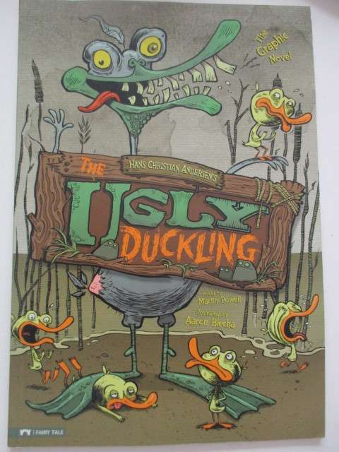 COMIC THE GRAPHIC NOVEL THE UGLY DUCKLING - COMIC THICKER THAN THE NORMAL COMIC