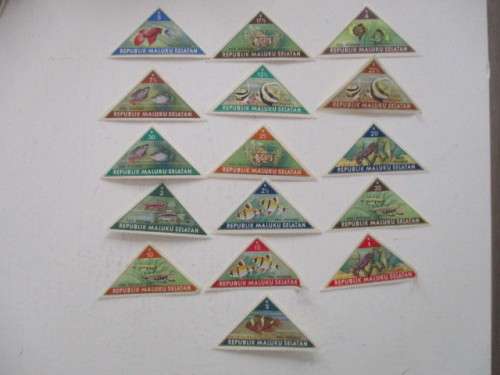 LOT OF  INDONESIA  STAMPS PREVIOUSLY MOUNTED STAMPS