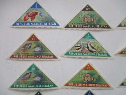 LOT OF  INDONESIA  STAMPS PREVIOUSLY MOUNTED STAMPS
