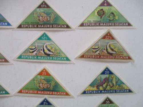 LOT OF  INDONESIA  STAMPS PREVIOUSLY MOUNTED STAMPS