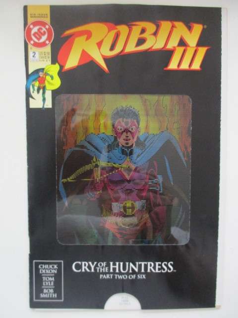 DC COMICS - ROBIN III  NO. 2 - WITH POSTER AND HOLOGRAPH ON COVER  - 1992