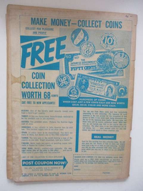 OLD AUSTRALIAN COWBOY COMIC BOOK - GUNFIRE