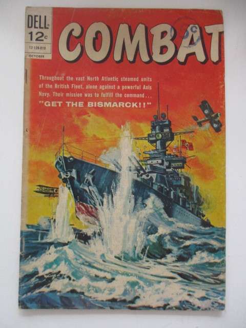 DELL COMICS - COMBAT -  NO. 27 - 1968  WAR COMIC