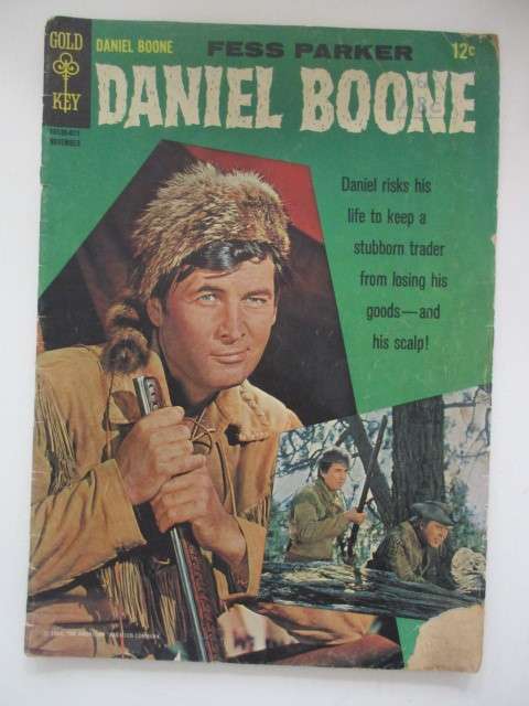 GOLD KEY COMICS - DANIEL BOONE -  NO. 7 -  1966