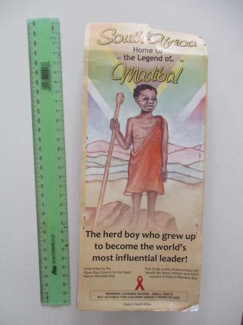 MANDELA DOLL SEALED IN ORIGINAL BOX  LENGTH OF A BARBIE DOLL