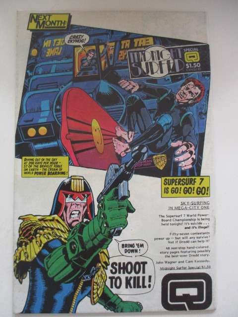 QUALITY COMICS - THE STEEL CLAW NO. 4  - 1986 -  LOVELY CONDITION