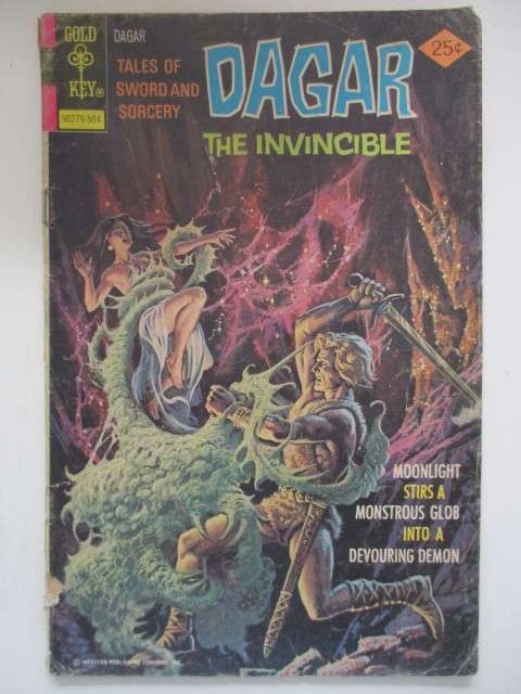GOLD KEY COMICS - DAGAR THE INVINCIBLE  NO. 11 - 1975