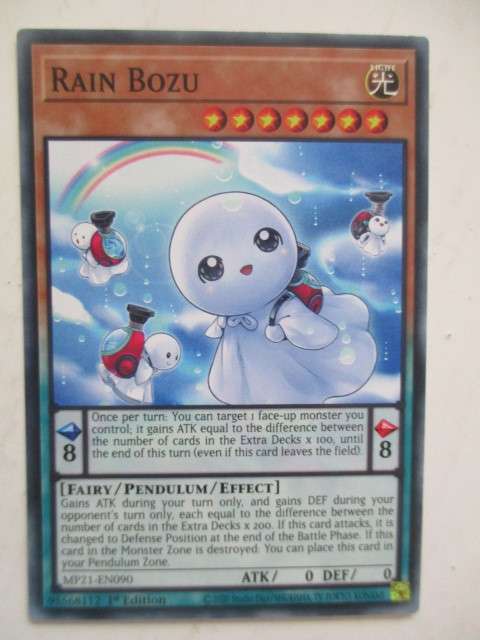 YU-GI-OH TRADING CARD - RAIN BOZU