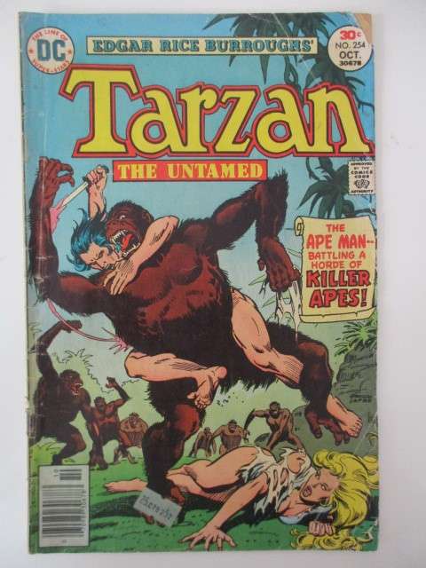 DC SUPER STARS COMICS - TARZAN - THE UNTAMED -  VOL. 29 NO. 254  - 1976