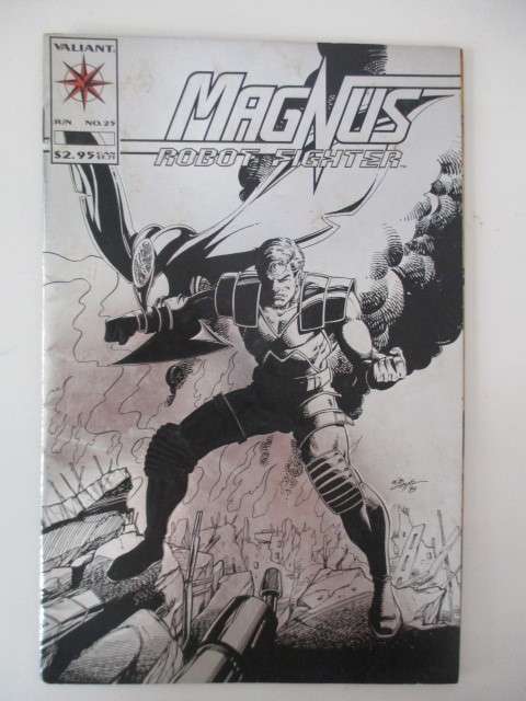VALIANT COMICS - MAGNUS ROBOT FIGHTER -  VOL. 1 NO. 25 - 1993