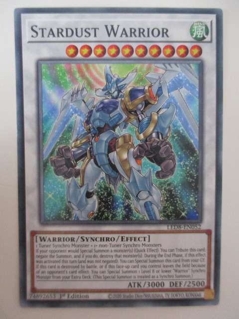 YU-GI-OH TRADING CARD - STARDUST WARRIOR
