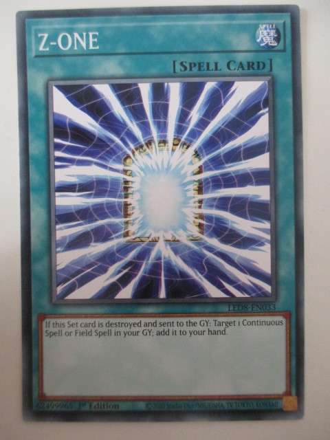 YU-GI-OH TRADING CARD - Z-ONE