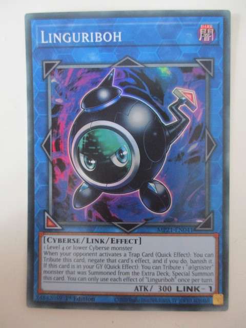 YU-GI-OH TRADING CARD - LINGURIBOH - FOIL CARD