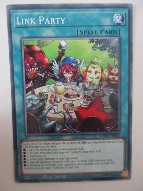 YU-GI-OH TRADING CARD - LINK PARTY
