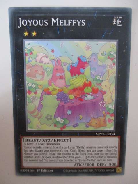 YU-GI-OH TRADING CARD  - JOYOUS MELFFYS