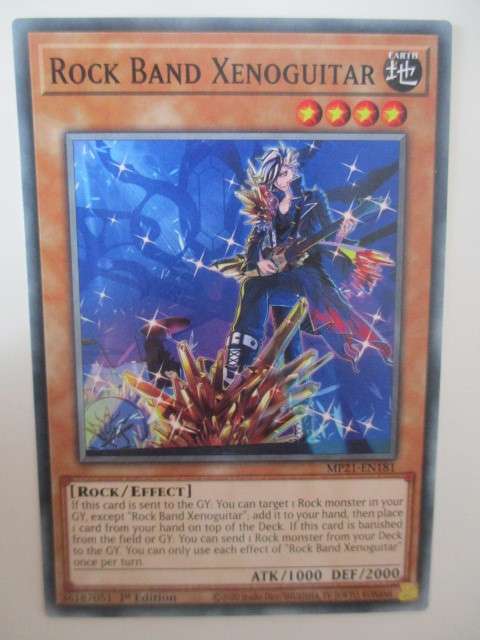 YU-GI-OH TRADING CARD - ROCK BAND XENOGUITAR