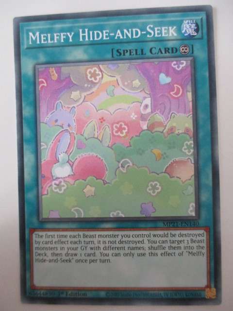 YU-GI-OH TRADING CARD - MELFFY HIDE-AND-SEEK