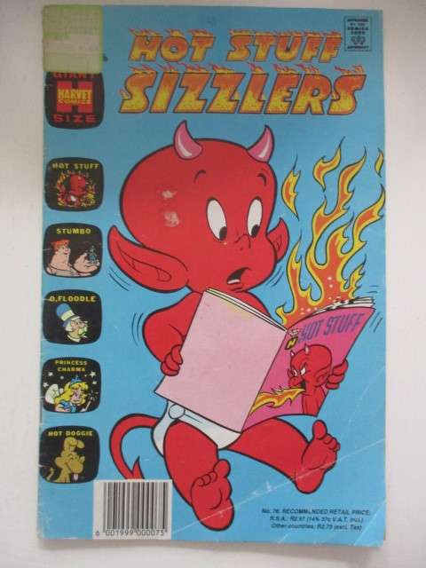 HARVEY COMICS - HOT STUFF SIZZLERS -  NO. 76  SOUTH AFRICAN COMIC