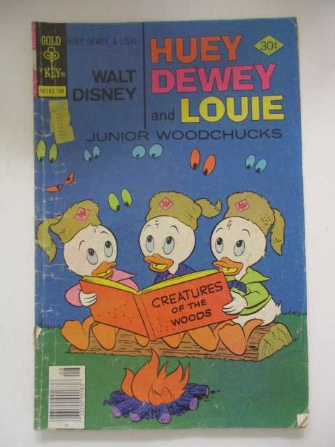 GOLD KEY COMICS - HUEY DEWEY AND LOUIE  - NO. 45 -1977