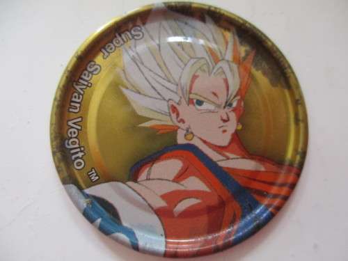METAL DRAGON BALL - Z TAZOS LOT OF 4
