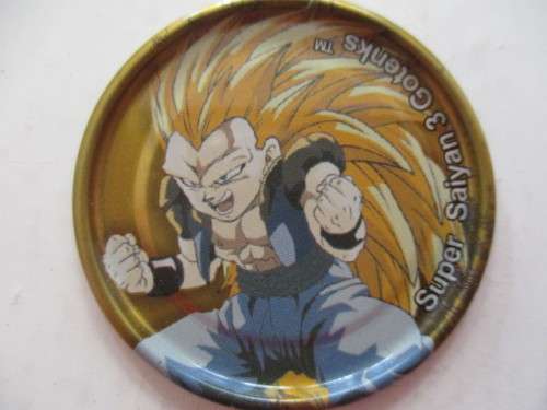 METAL DRAGON BALL - Z TAZOS LOT OF 4