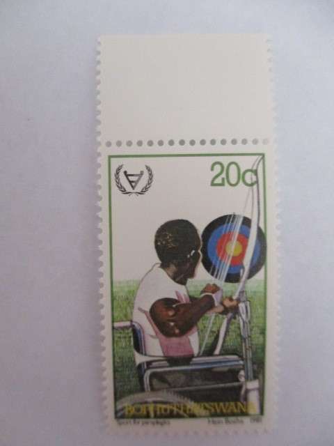 BOPHUTHATSWANA 4 MINT STAMPS - DISABLED