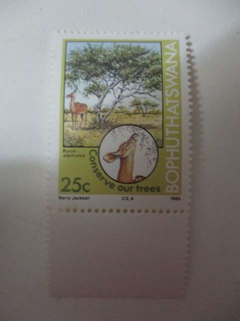 BOPHUTHATSWANA - MNT STAMPS TREES - 1985 - SET