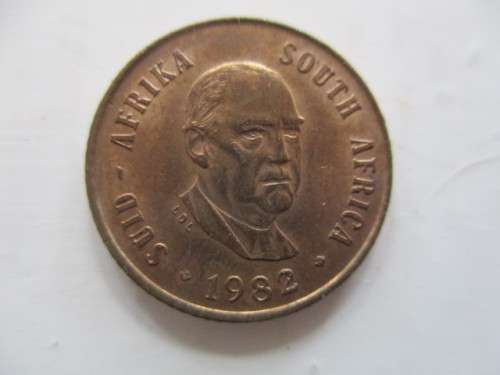 SOUTH AFRICA - 2c 1982 - 1c  1982 DETAILED COINS