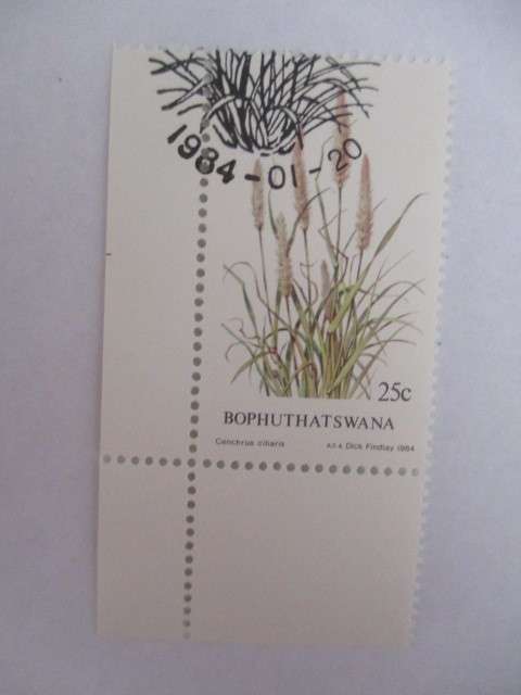 BOPHUTHATSWANA - SET OF MINT STAMPS GRASSES - SET OF 4 - 1984