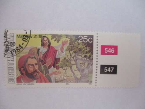 BOPHUTHATSWANA - SET OF 4 EASTER STAMPS -  1984