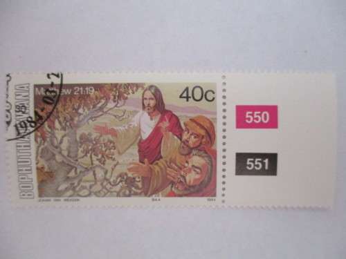 BOPHUTHATSWANA - SET OF 4 EASTER STAMPS -  1984