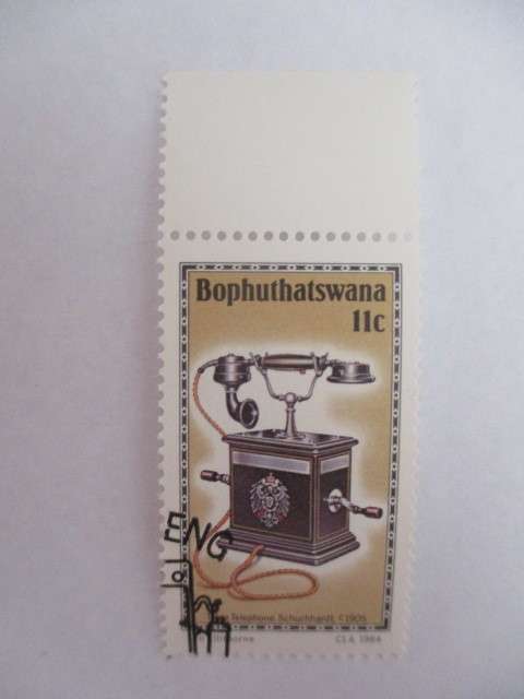 BOPHUTHATSWANA  SET OF MINT TELEPHONE STAMPS - 1984