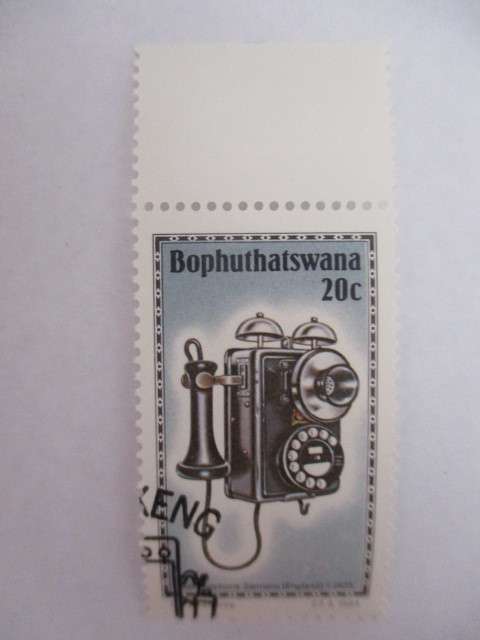 BOPHUTHATSWANA  SET OF MINT TELEPHONE STAMPS - 1984