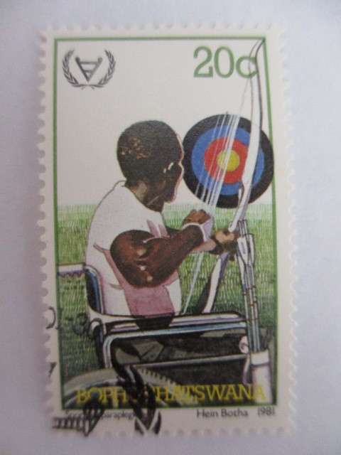 BOPHUTHATSWANA  SET OF 4 DISABILITY STAMPS - 1981