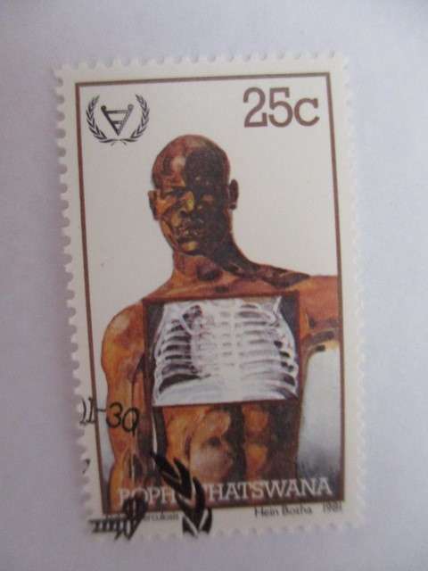 BOPHUTHATSWANA  SET OF 4 DISABILITY STAMPS - 1981