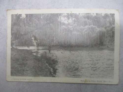 VINTAGE POSTCARD - RIVER VIEW