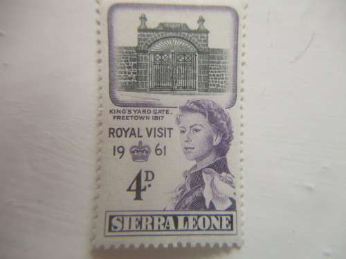 SIERRA LEONE - UNUSED PREVIOUSLY MOUNTED STAMP
