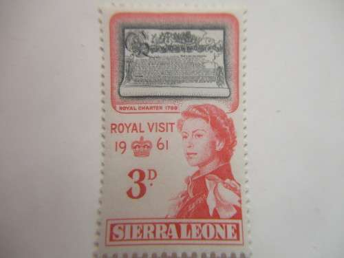SIERRA LEONE - UNUSED PREVIOUSLY MOUNTED STAMP